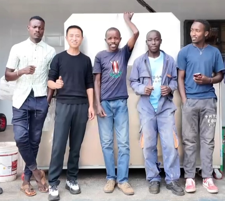 Projeto de fábrica de lavagem de tapetes no Quênia